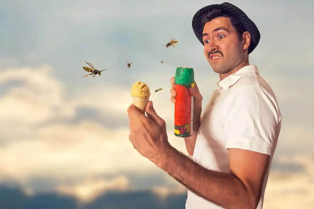 Wasp Spray for Self-Defense?